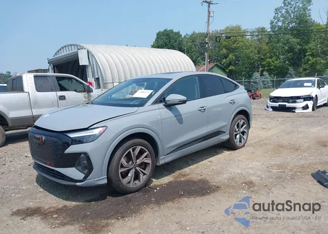 2023 Audi Q4 Sportback E-Tron Premium 50 Quattro z USA, uszkodzony, nr VIN WA122BFZ4PP030618